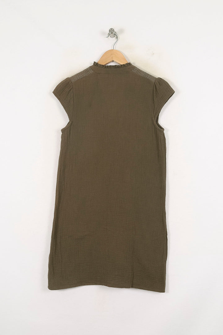 Robe Verte - Taille XS/34 de la marque La Fée Maraboutée | PARAD80266 - Vendu par Paradigme - Image 4