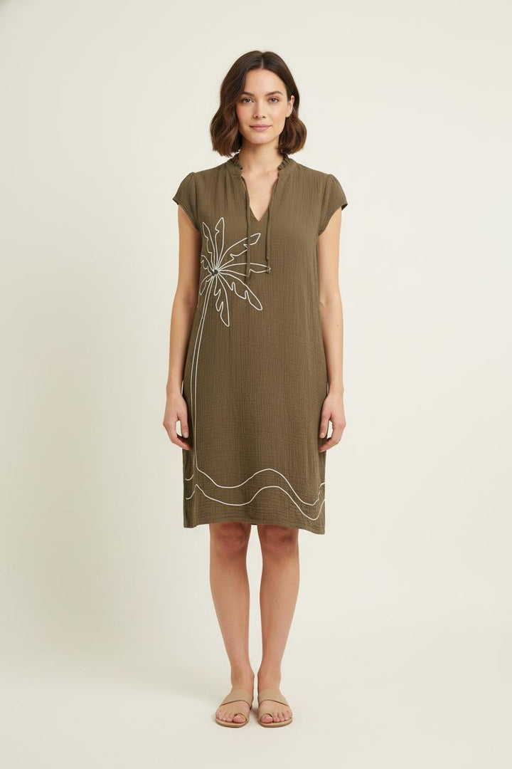 Robe Verte - Taille XS/34 de la marque La Fée Maraboutée | PARAD80266 - Vendu par Paradigme - Image 1