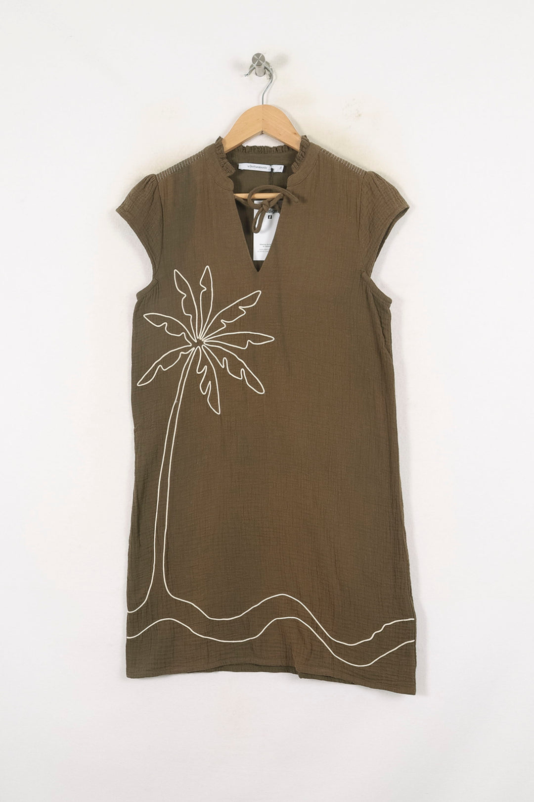 Robe Verte - Taille XS/34 de la marque La Fée Maraboutée | PARAD80266 - Vendu par Paradigme - Image 2