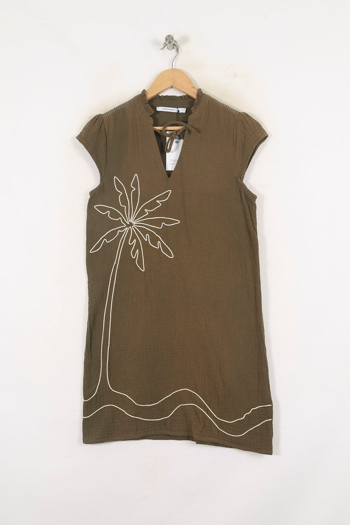 Robe Verte - Taille XS/34 de la marque La Fée Maraboutée | PARAD80266 - Vendu par Paradigme - Image 2