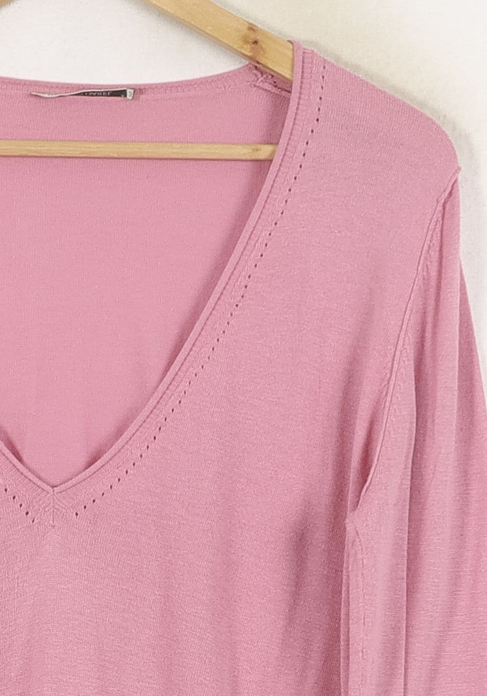 Pull Rose - Taille L/40 de la marque Gerard Darel | PARAD80270 - Vendu par Paradigme - Image 3