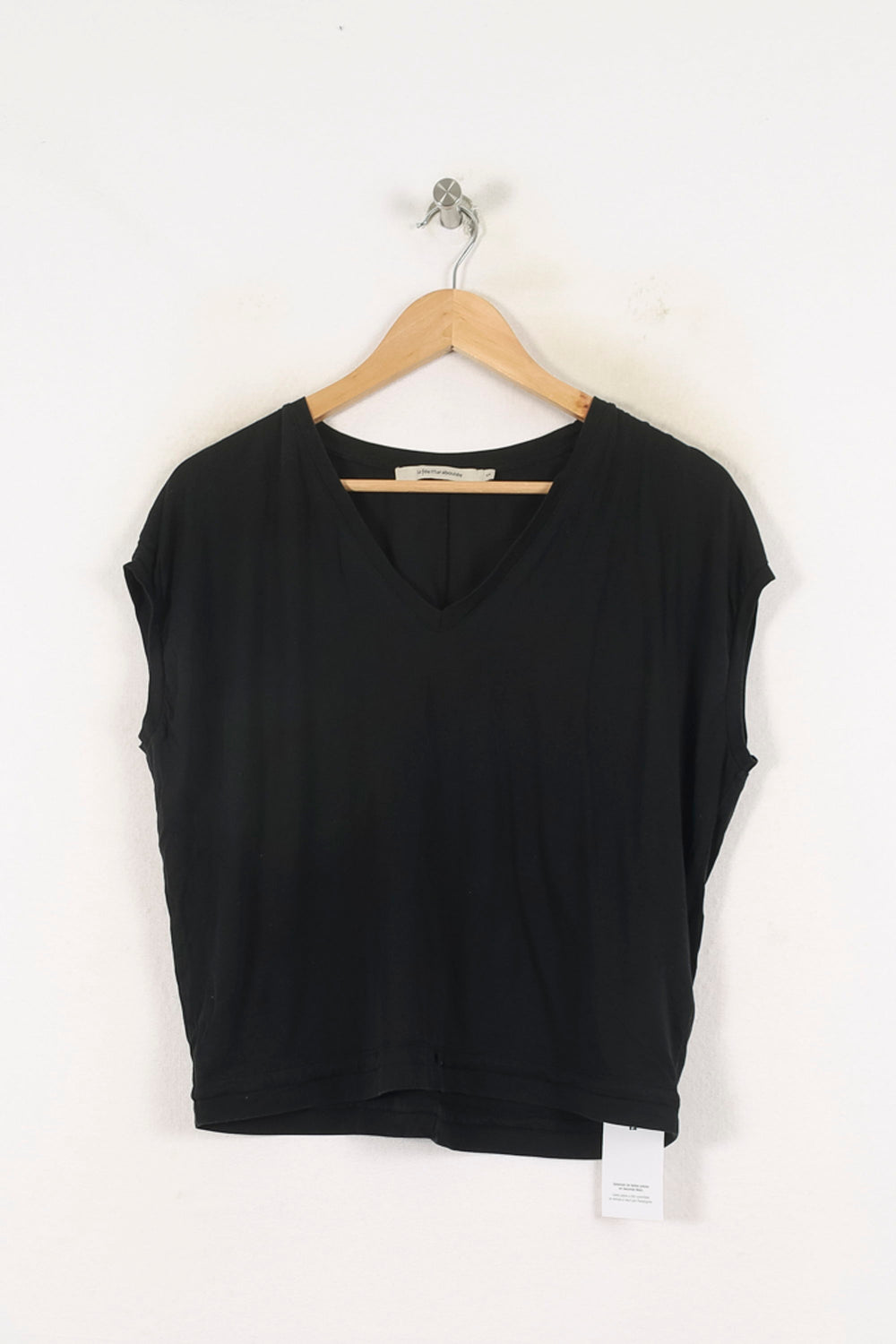 Top Noir - Taille S/36 de la marque La Fée Maraboutée | PARAD80275 - Vendu par Paradigme - Image 2