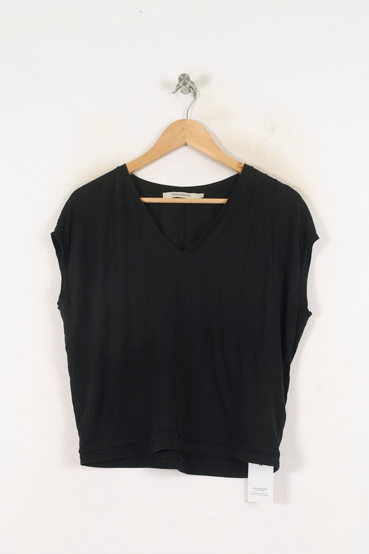 Top Noir - Taille S/36 de la marque La Fée Maraboutée | PARAD80275 - Vendu par Paradigme - Image 2