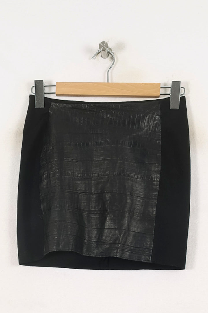 Jupe Courte Noire - Taille S/36 de la marque Maje | PARAD80282 - Vendu par Paradigme - Image 2
