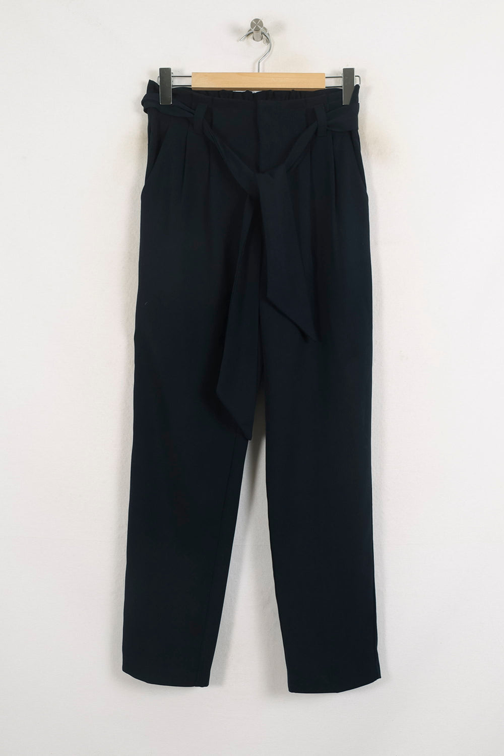 Pantalon Taille Haute Bleu - Taille M/38 de la marque Grace & Mila | PARAD80287 - Vendu par Paradigme - Image 2