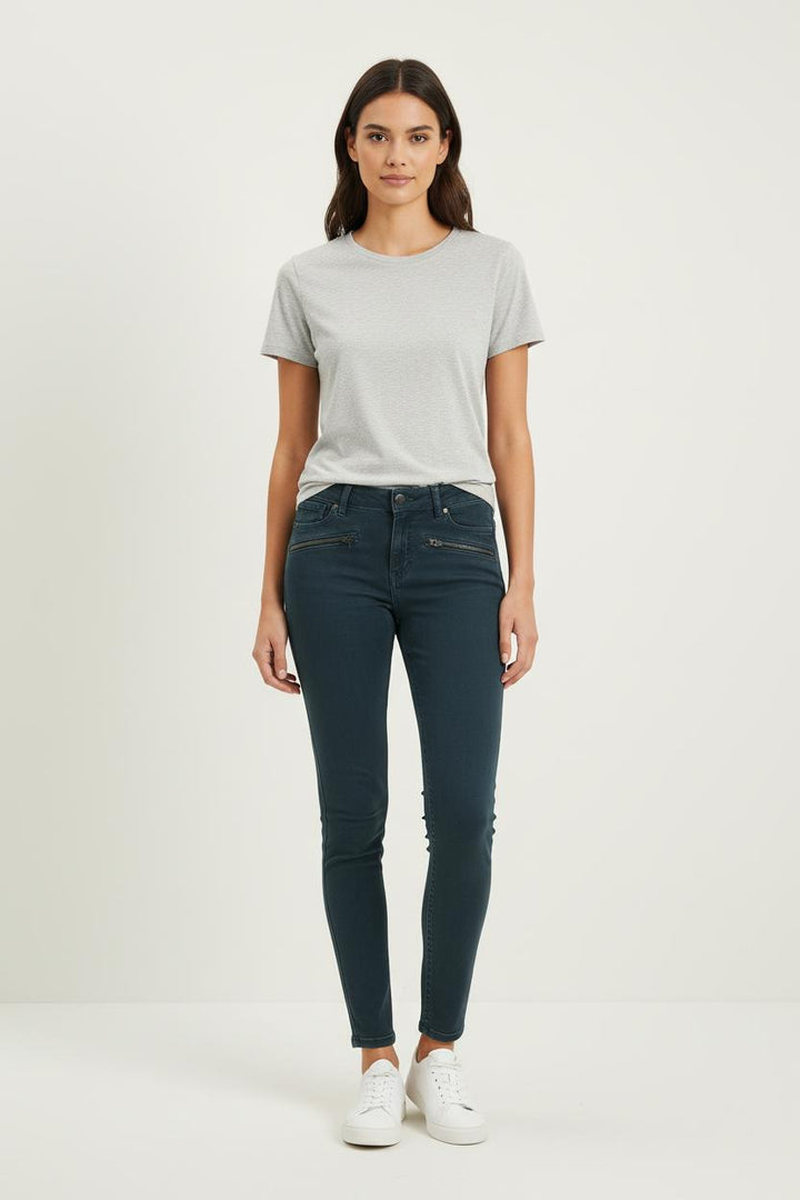 Jean Skinny Bleu - Taille XS/34 de la marque Maje | PARAD80288 - Vendu par Paradigme - Image 1
