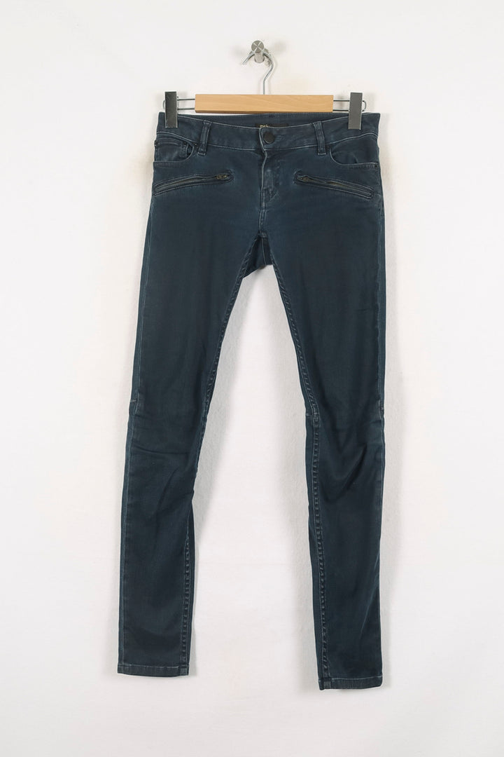 Jean Skinny Bleu - Taille XS/34 de la marque Maje | PARAD80288 - Vendu par Paradigme - Image 2
