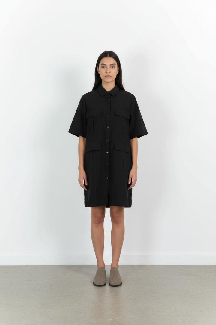 Robe Chemise Noire - Taille L/40 de la marque Grace & Mila | PARAD80292 - Vendu par Paradigme - Image 1