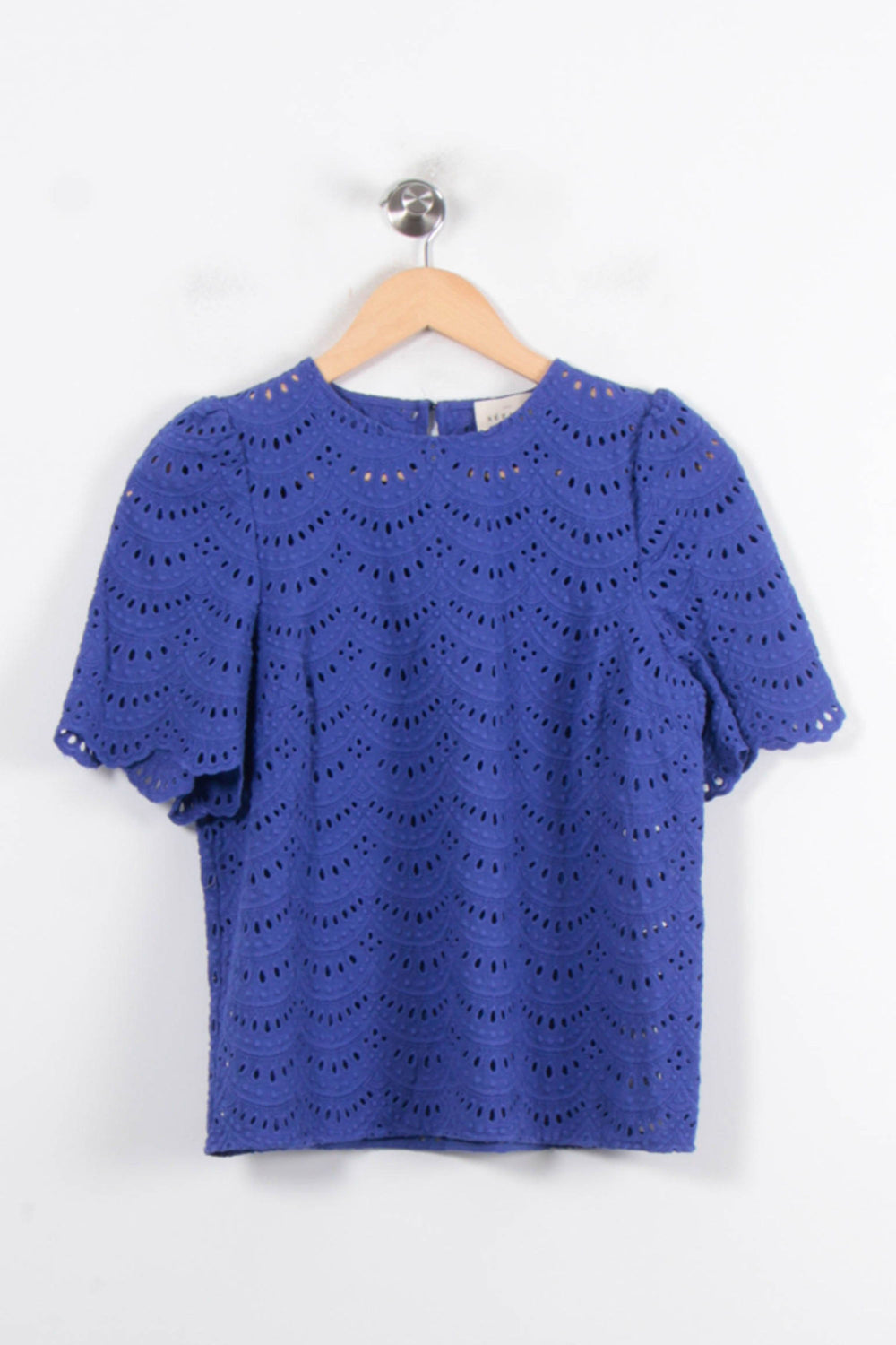 Blouse Bleue - Taille S/36 de la marque Sézane | PARAD80308 - Vendu par Paradigme - Image 2