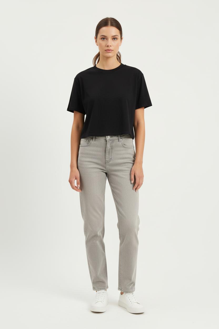 Crop Top Noir - Taille S/36 de la marque Sézane | PARAD80309 - Vendu par Paradigme - Image 1