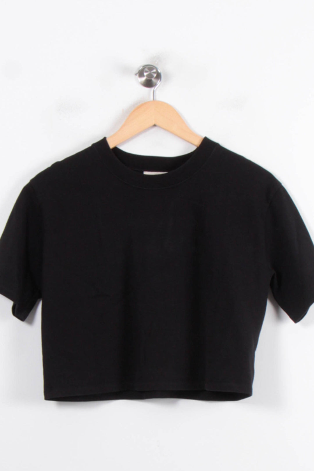 Crop Top Noir - Taille S/36 de la marque Sézane | PARAD80309 - Vendu par Paradigme - Image 2