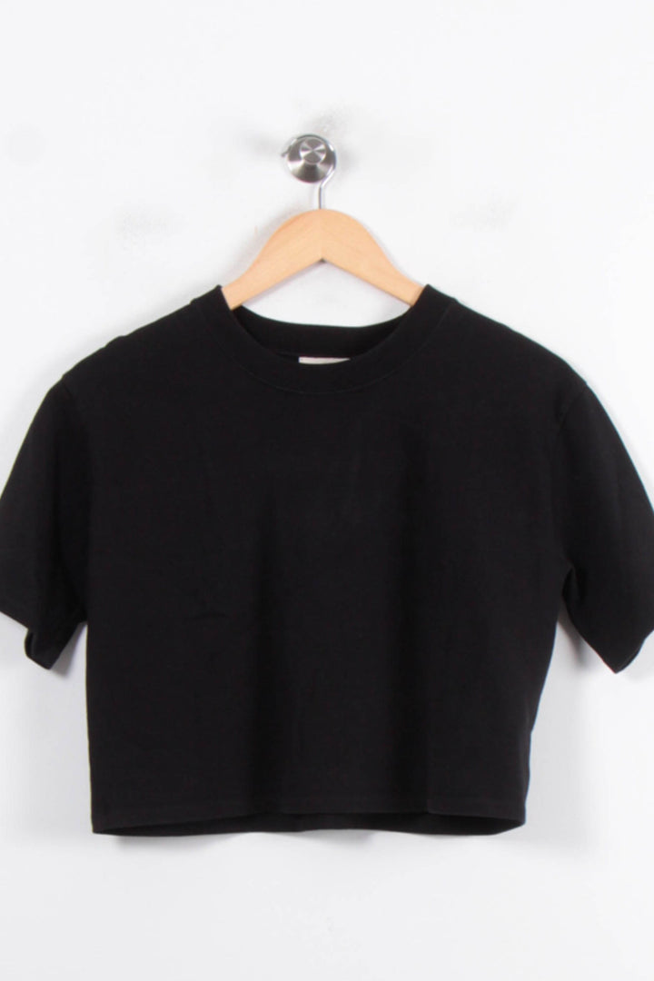Crop Top Noir - Taille S/36 de la marque Sézane | PARAD80309 - Vendu par Paradigme - Image 2