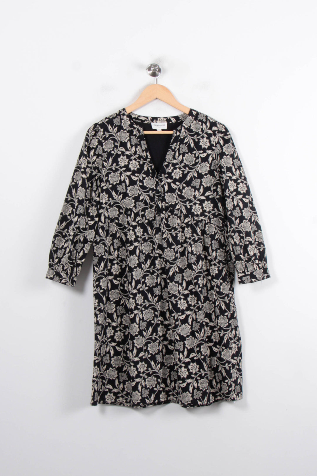 Robe Courte Noire et Blanche - Taille S/36 de la marque Maison 123 | PARAD80310 - Vendu par Paradigme - Image 2