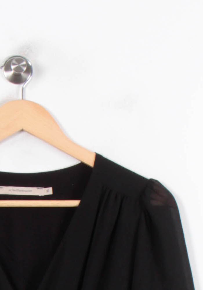 Robe Longue Noire - Taille S/36 de la marque La Fée Maraboutée | PARAD80313 - Vendu par Paradigme - Image 3