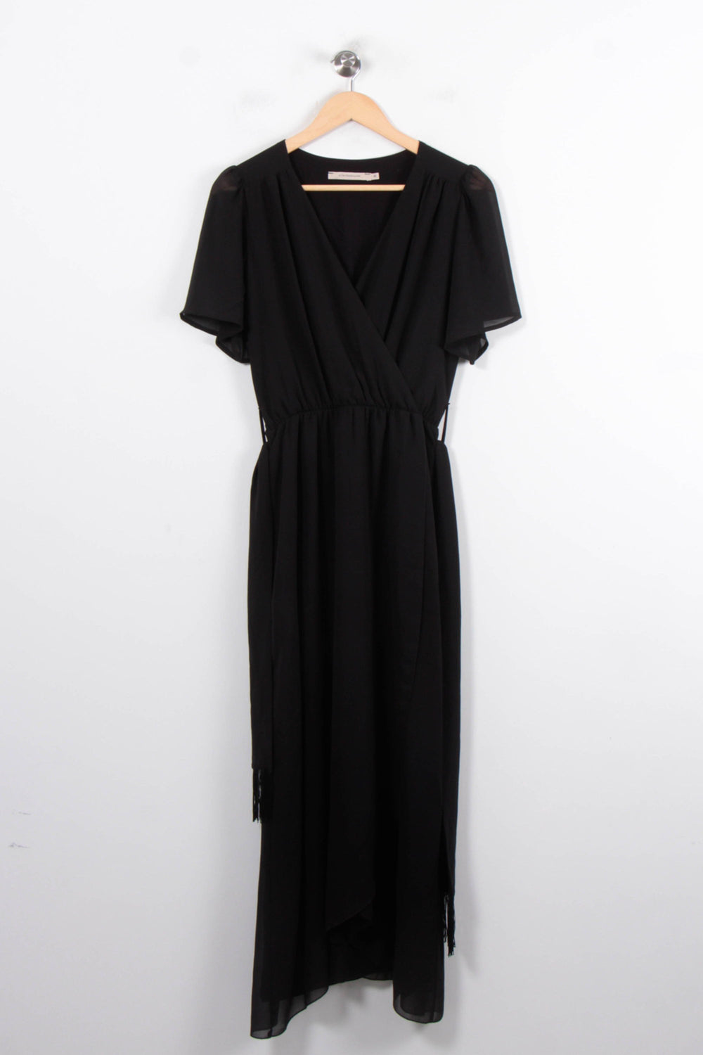 Robe Longue Noire - Taille S/36 de la marque La Fée Maraboutée | PARAD80313 - Vendu par Paradigme - Image 2