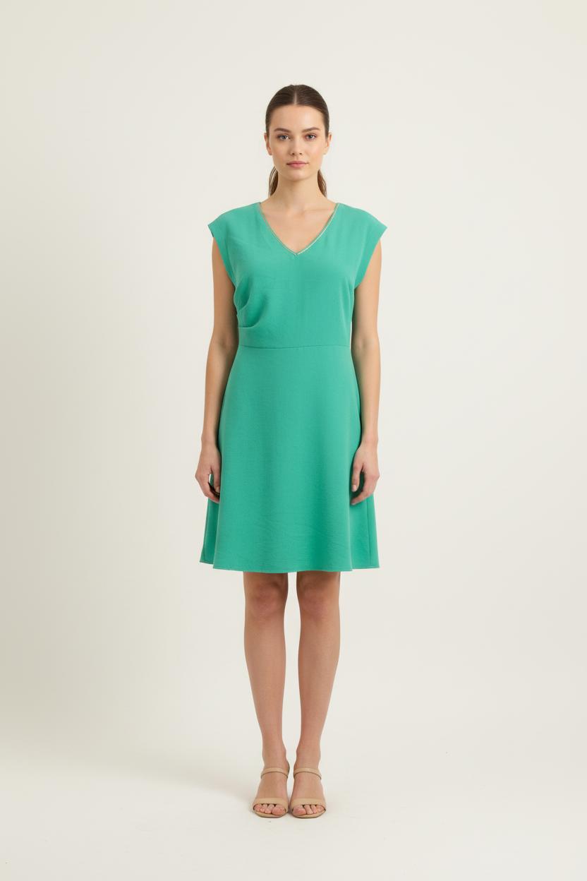Robe Courte Verte - Taille M/38 de la marque Pablo | PARAD80322 - Vendu par Paradigme - Image 1