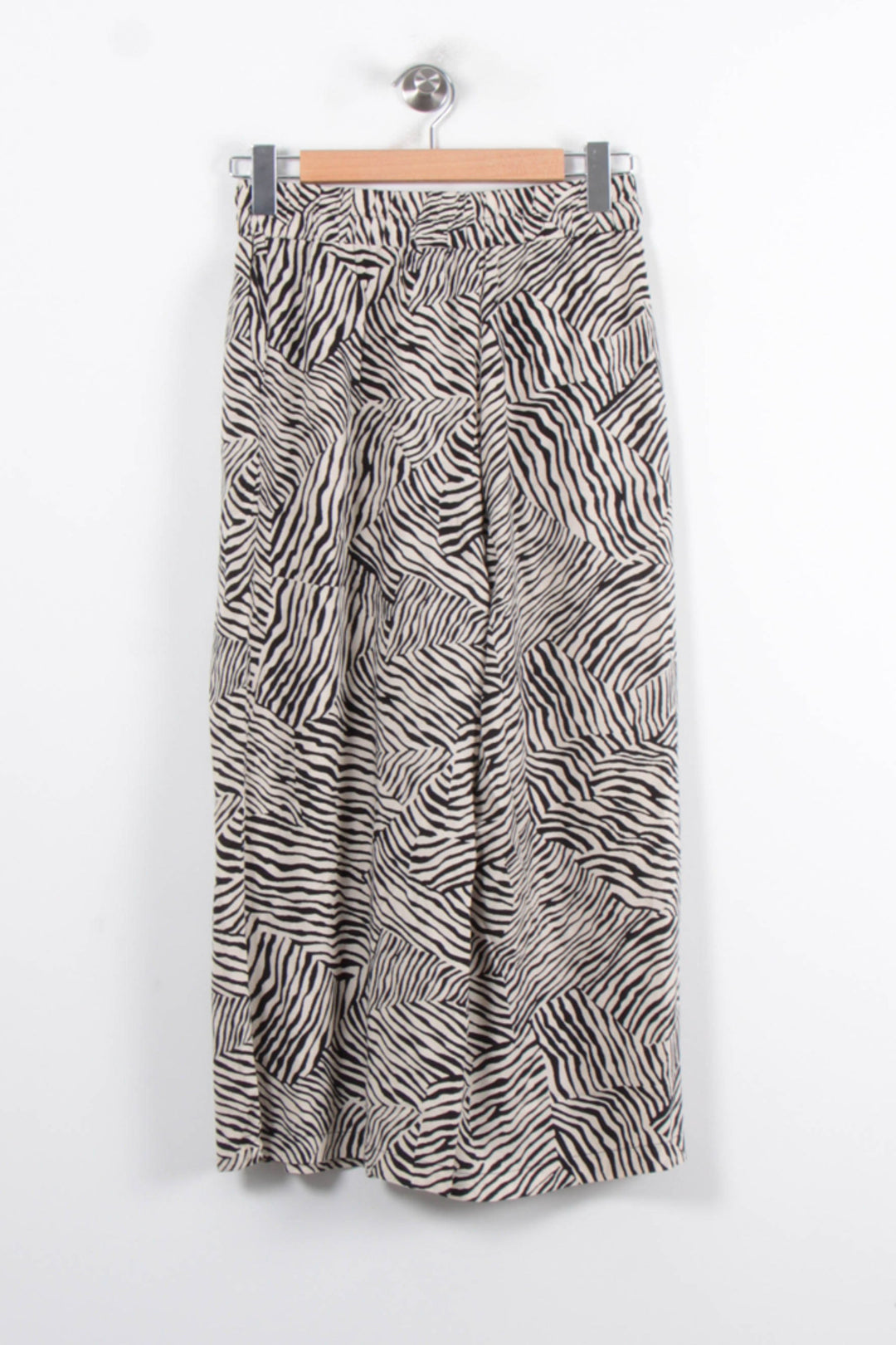 Pantalon Large Noir et Beige - Taille S/36 de la marque Caroll | PARAD80328 - Vendu par Paradigme - Image 4