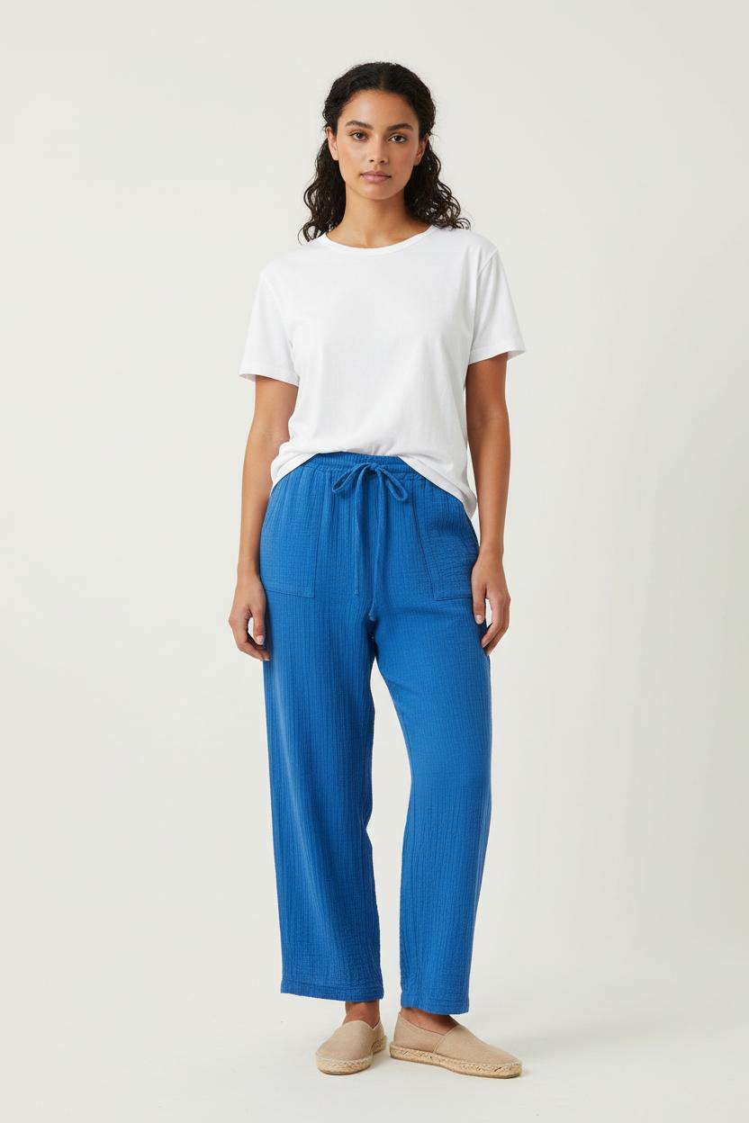 Pantalon Bleu - Taille S/36 de la marque La Fée Maraboutée | PARAD80329 - Vendu par Paradigme - Image 1