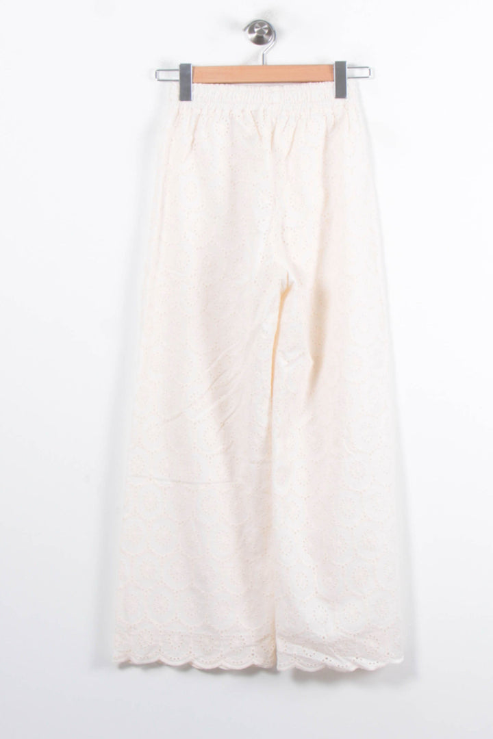 Pantalon Large Beige - Taille S/36 de la marque La Fée Maraboutée | PARAD80330 - Vendu par Paradigme - Image 4