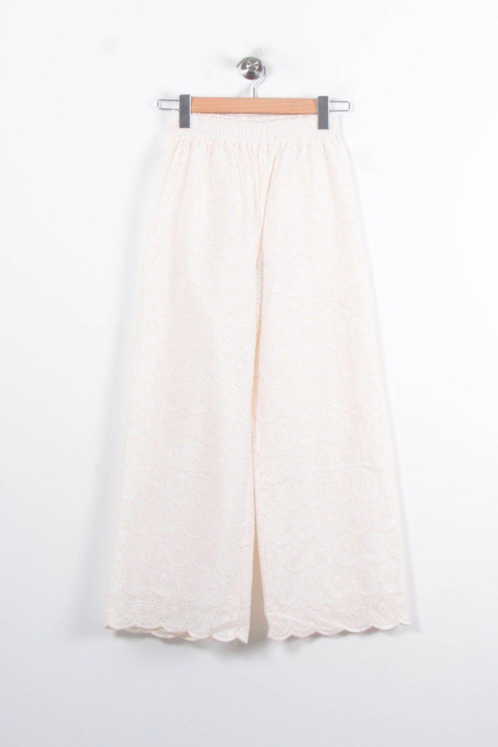 Pantalon Large Beige - Taille S/36 de la marque La Fée Maraboutée | PARAD80330 - Vendu par Paradigme - Image 2
