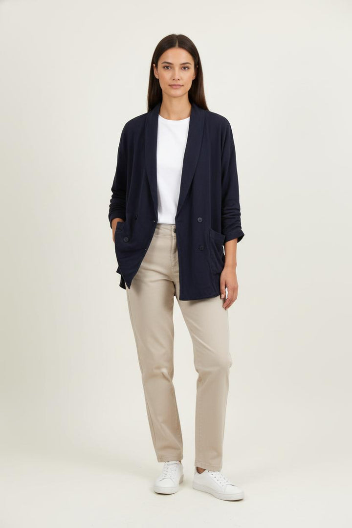 Blazer Bleu - Taille L/40 de la marque American Vintage | PARAD80342 - Vendu par Paradigme - Image 1