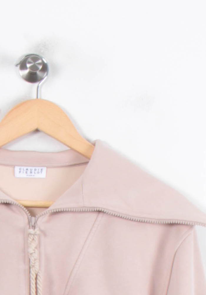 Sweatshirt Beige - Taille S/36 de la marque Claudie Pierlot | PARAD80349 - Vendu par Paradigme - Image 3