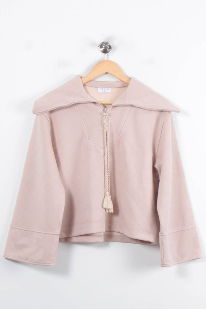 Sweatshirt Beige - Taille S/36 de la marque Claudie Pierlot | PARAD80349 - Vendu par Paradigme - Image 2