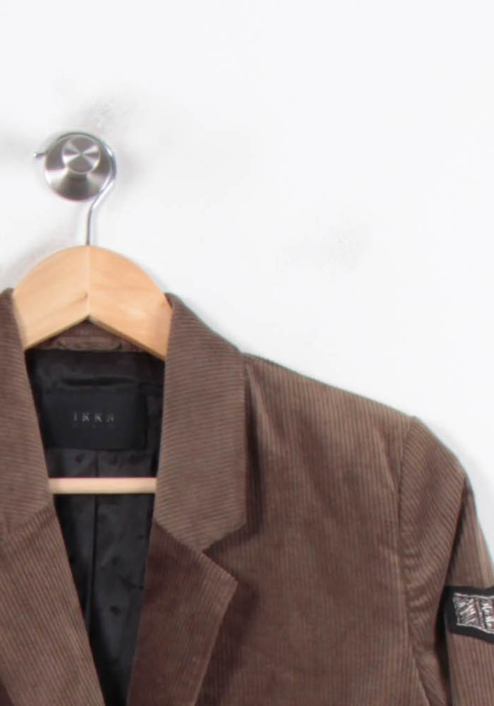 Blazer Marron - Taille S/36 de la marque IKKS | PARAD80374 - Vendu par Paradigme - Image 3