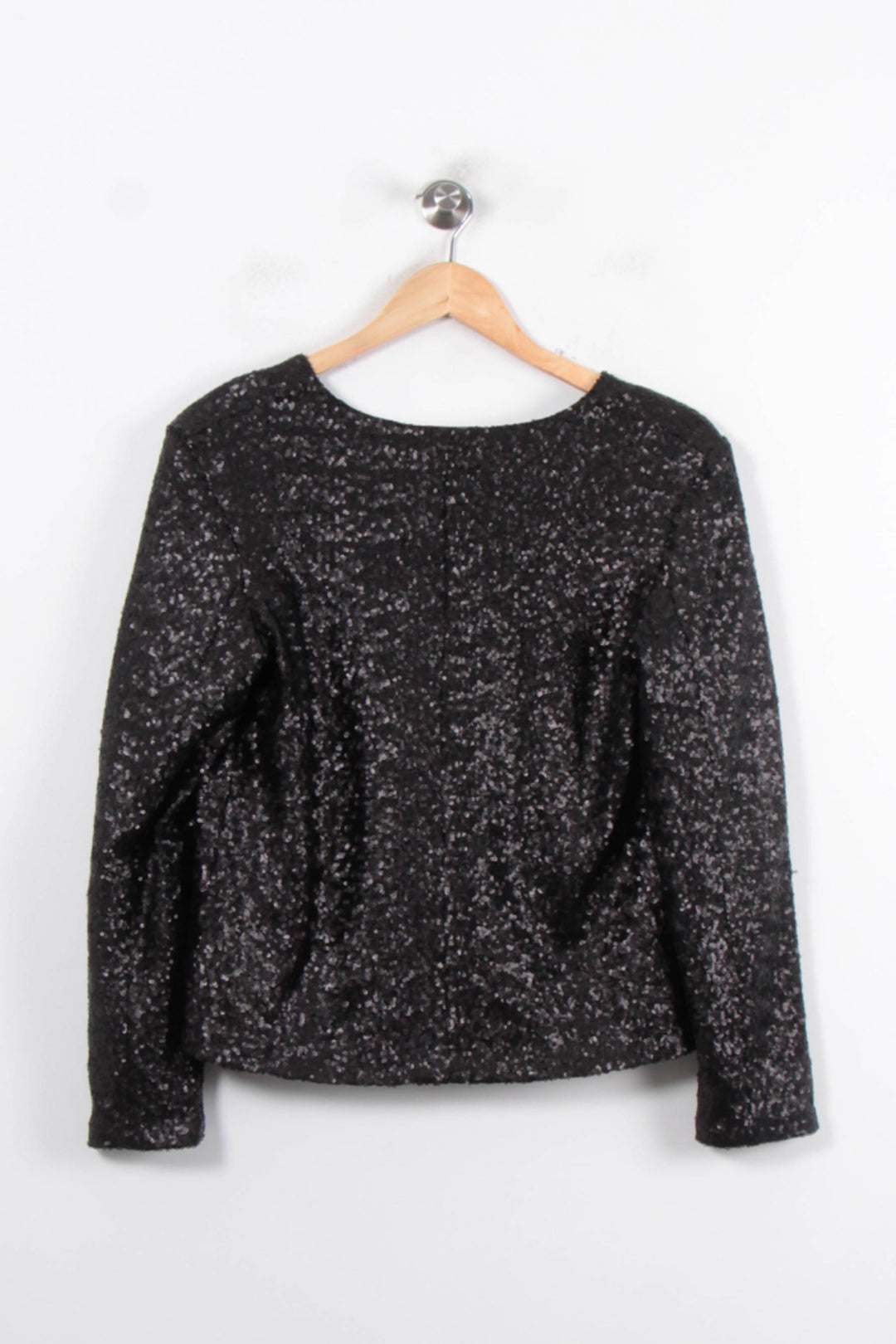 Veste Pailletée Noire - Taille XL/42 de la marque Maison 123 | PARAD80376 - Vendu par Paradigme - Image 4