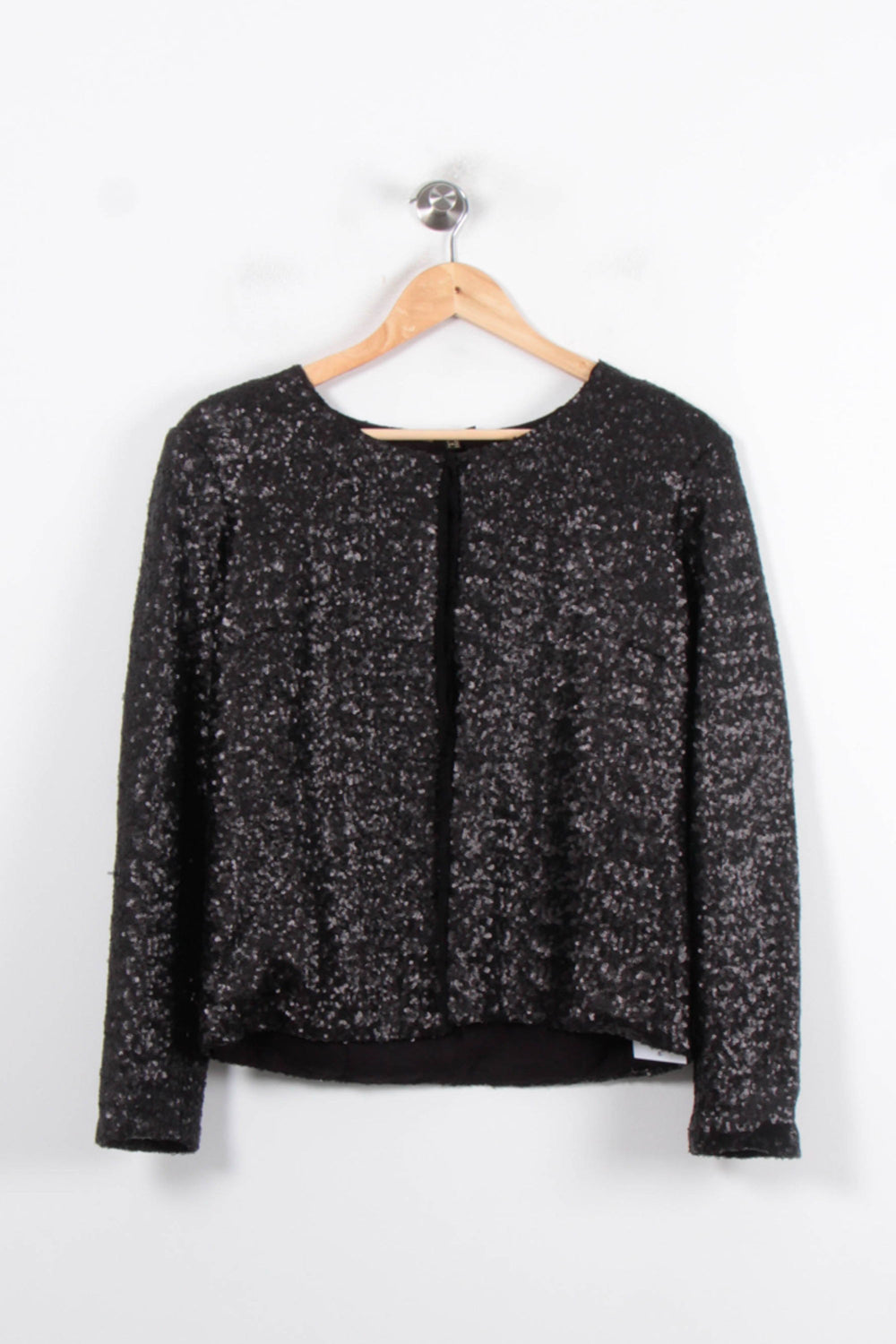 Veste Pailletée Noire - Taille XL/42 de la marque Maison 123 | PARAD80376 - Vendu par Paradigme - Image 2