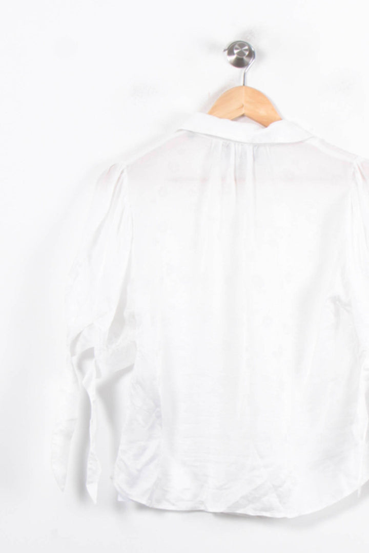 Blouse Blanche - Taille S/36 de la marque The Kooples | PARAD80384 - Vendu par Paradigme - Image 4