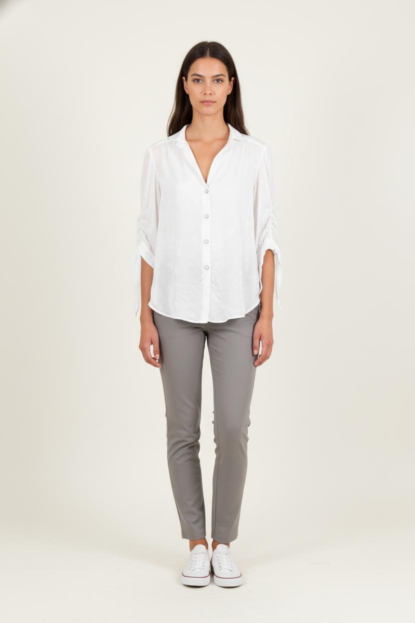 Blouse Blanche - Taille S/36 de la marque The Kooples | PARAD80384 - Vendu par Paradigme - Image 1