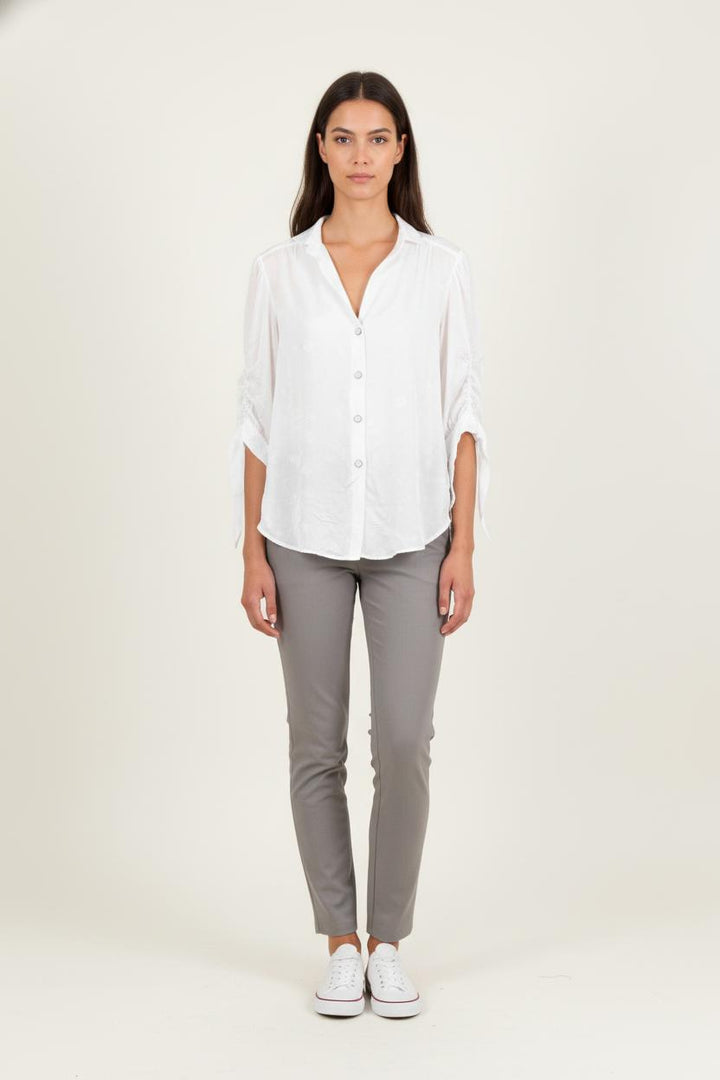 Blouse Blanche - Taille S/36 de la marque The Kooples | PARAD80384 - Vendu par Paradigme - Image 1