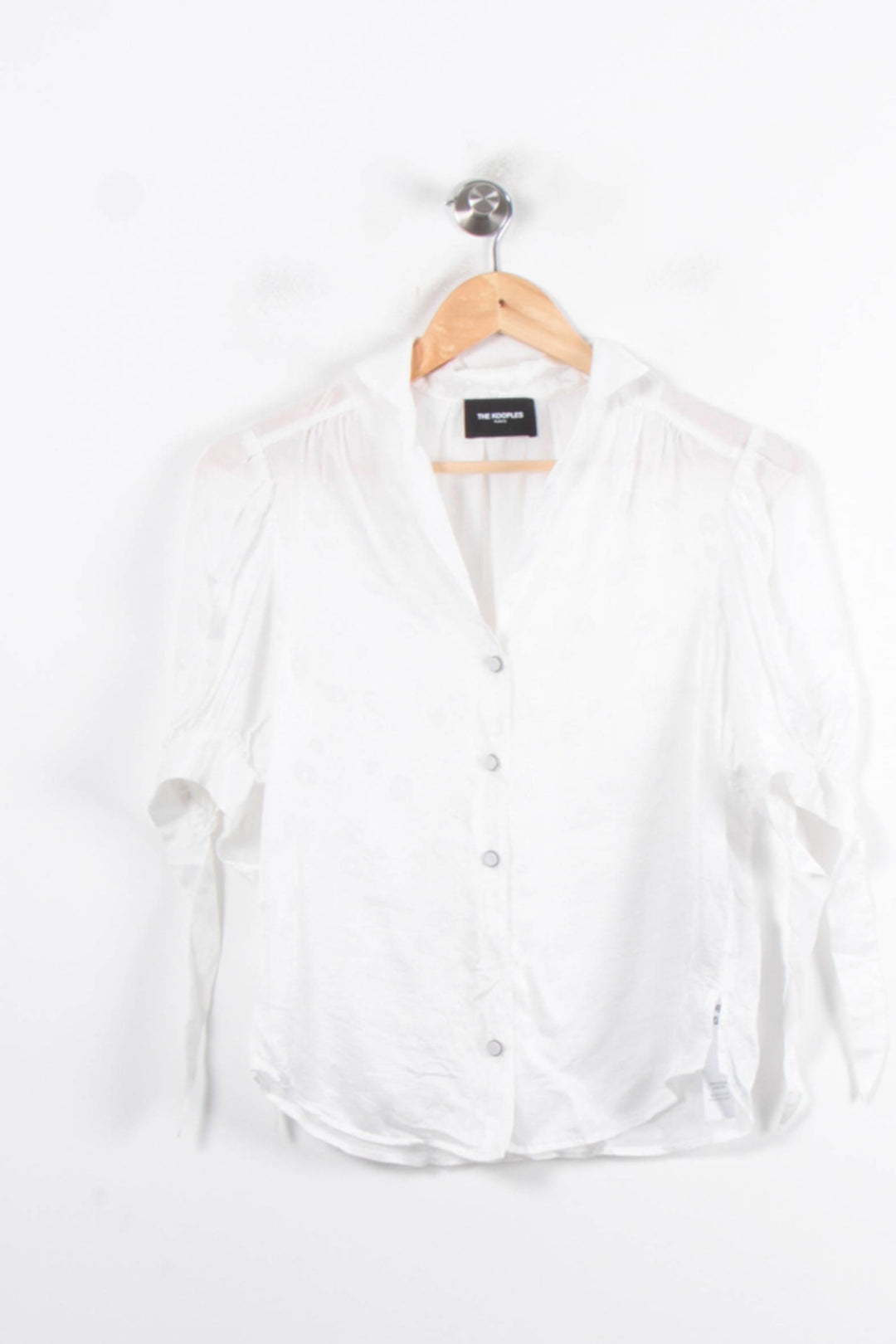 Blouse Blanche - Taille S/36 de la marque The Kooples | PARAD80384 - Vendu par Paradigme - Image 2