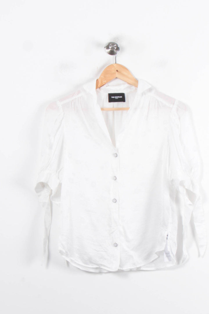 Blouse Blanche - Taille S/36 de la marque The Kooples | PARAD80384 - Vendu par Paradigme - Image 2