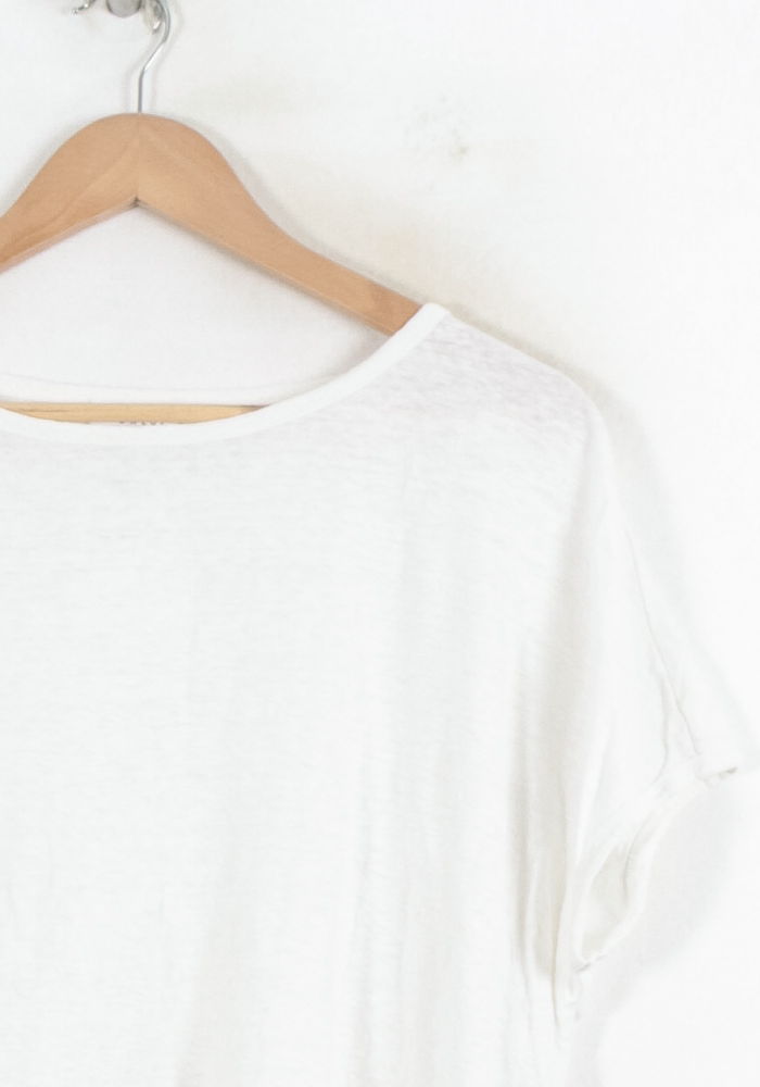 Tee-shirt Blanc - Taille M/38 de la marque Claudie Pierlot | PARAD80404 - Vendu par Paradigme - Image 3