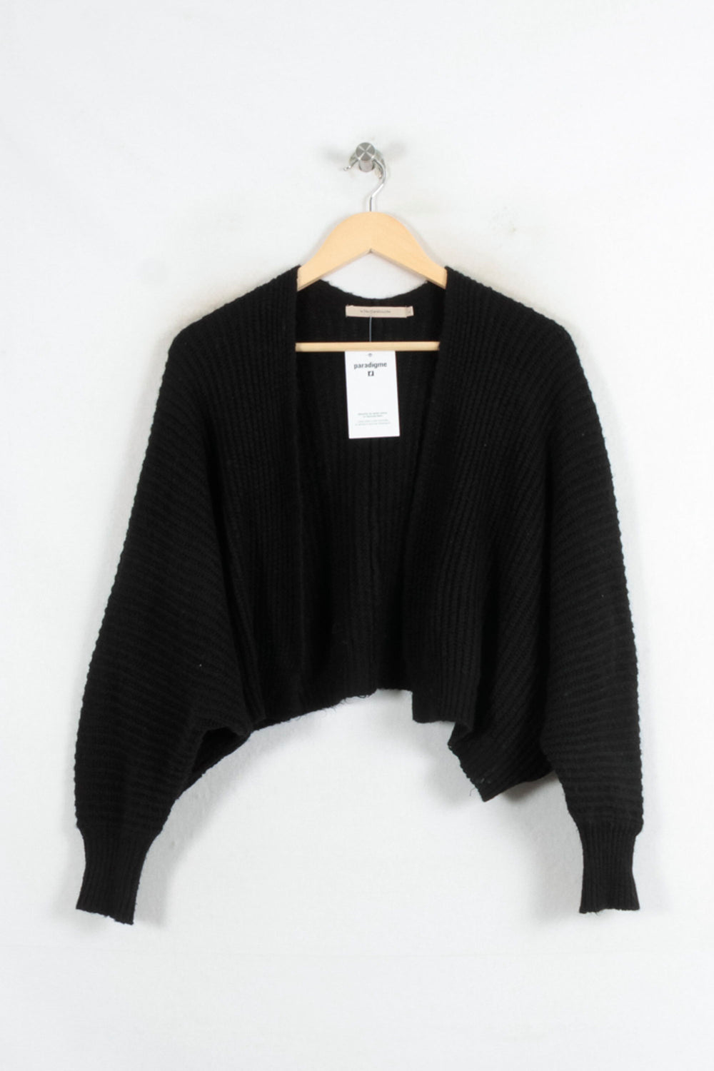 Boléro Noir - Taille L/40 de la marque La Fée Maraboutée | PARAD80419 - Vendu par Paradigme - Image 2