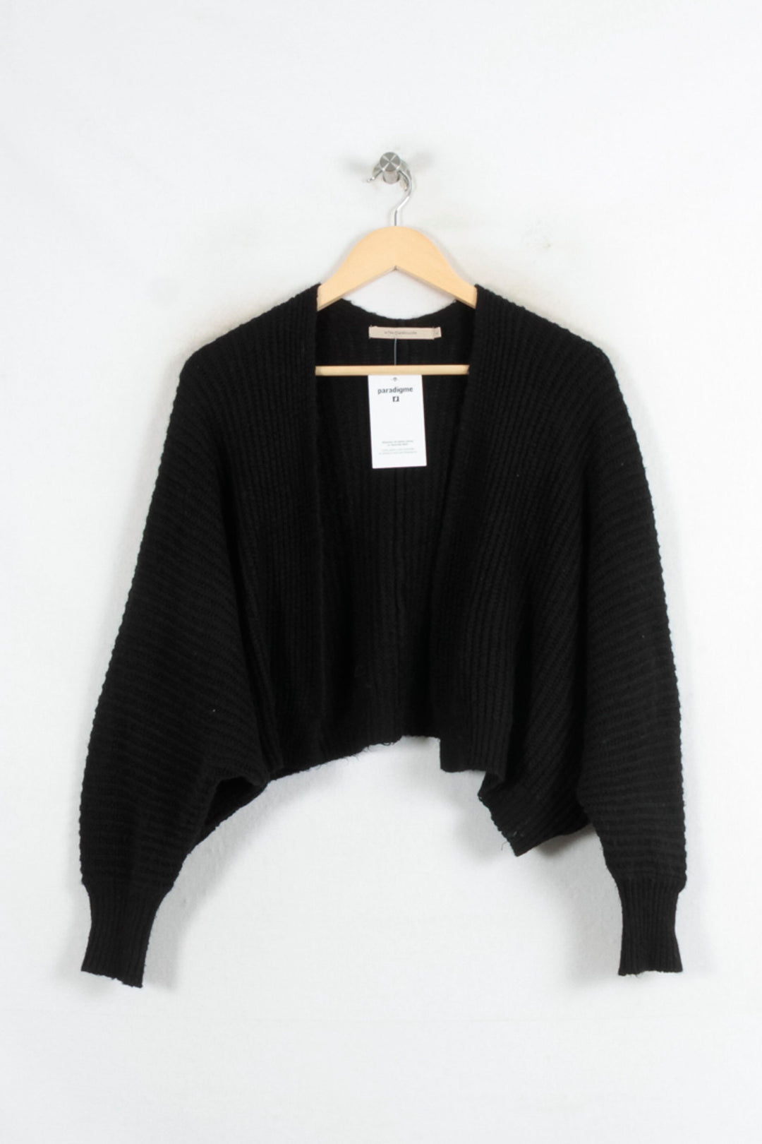 Boléro Noir - Taille L/40 de la marque La Fée Maraboutée | PARAD80419 - Vendu par Paradigme - Image 2