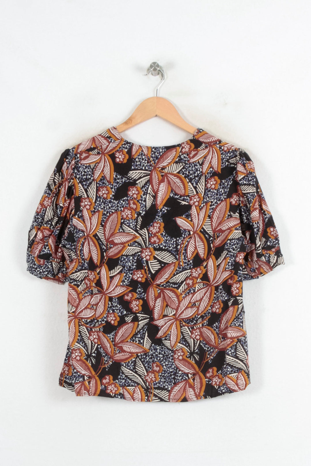 Blouse Multicolore - Taille M/38 de la marque La Fée Maraboutée | PARAD80421 - Vendu par Paradigme - Image 4