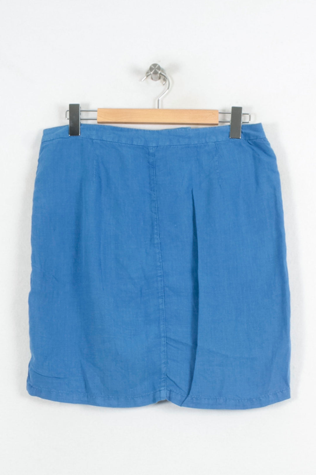 Jupe Droite Bleue - Taille L/40 de la marque Caroll | PARAD80422 - Vendu par Paradigme - Image 4