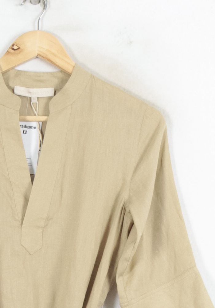 Robe Chemise Beige - Taille XS/34 de la marque Vanessa Bruno | PARAD80426 - Vendu par Paradigme - Image 3