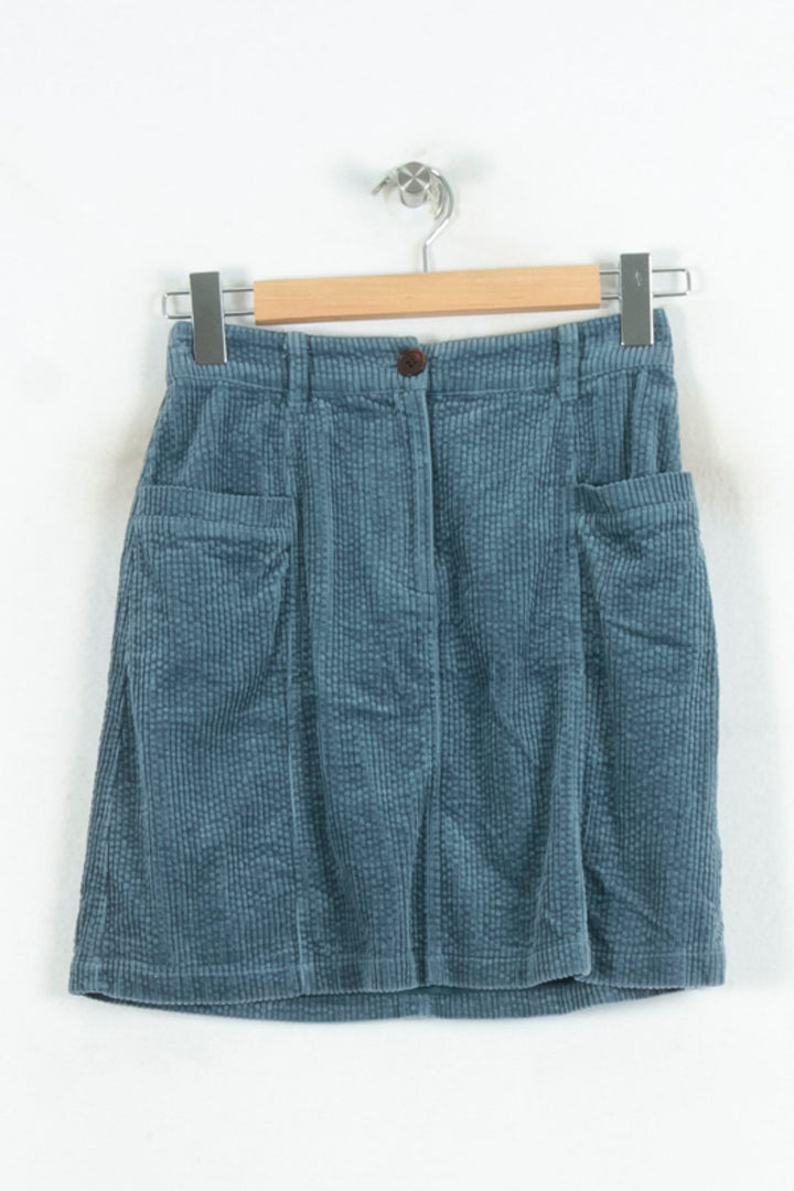 Jupe Courte Bleue - Taille XS/34 de la marque Ekyog | PARAD80436 - Vendu par Paradigme - Image 2