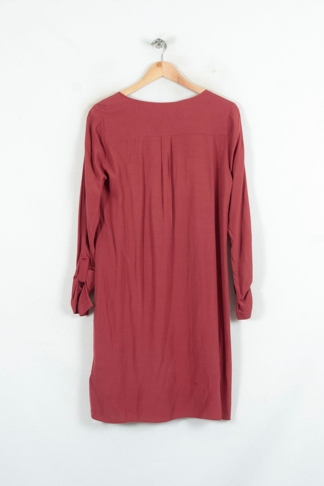 Robe Midi Bordeaux - Taille M/38 de la marque Caroll | PARAD80446 - Vendu par Paradigme - Image 4