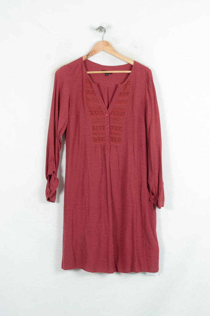 Robe Midi Bordeaux - Taille M/38 de la marque Caroll | PARAD80446 - Vendu par Paradigme - Image 2