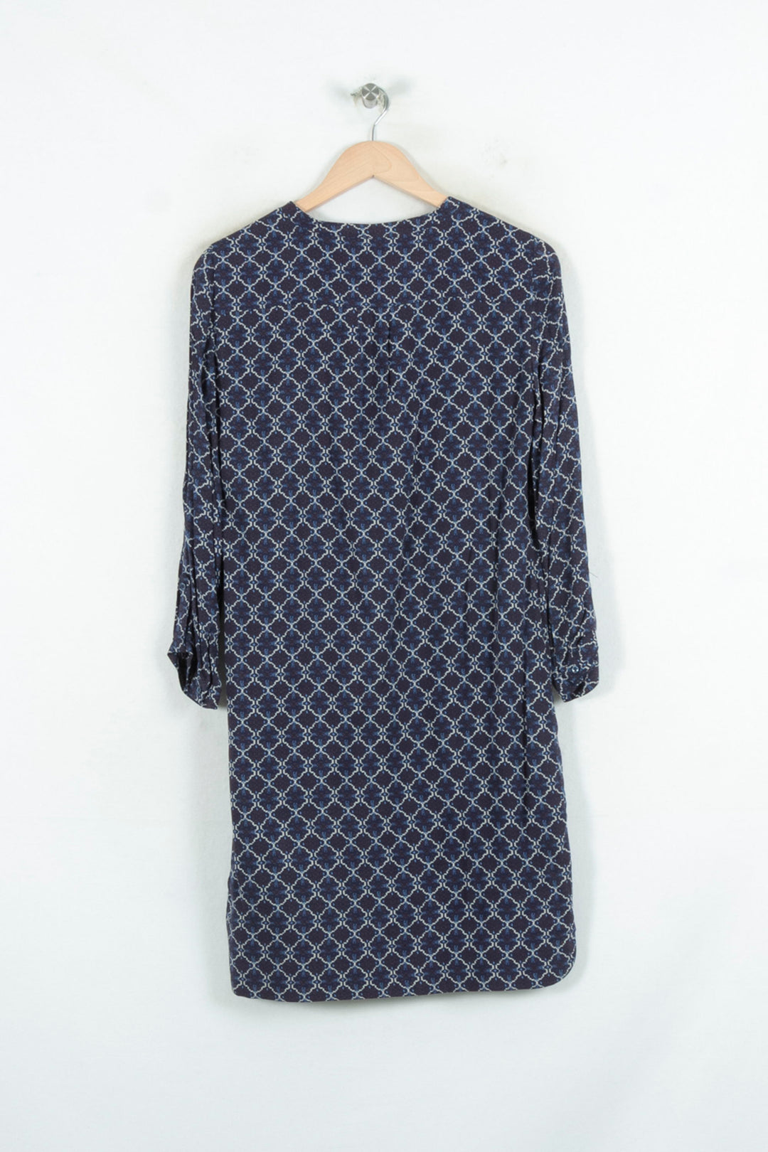 Robe Droite Bleu - Taille M/38 de la marque Caroll | PARAD80448 - Vendu par Paradigme - Image 4