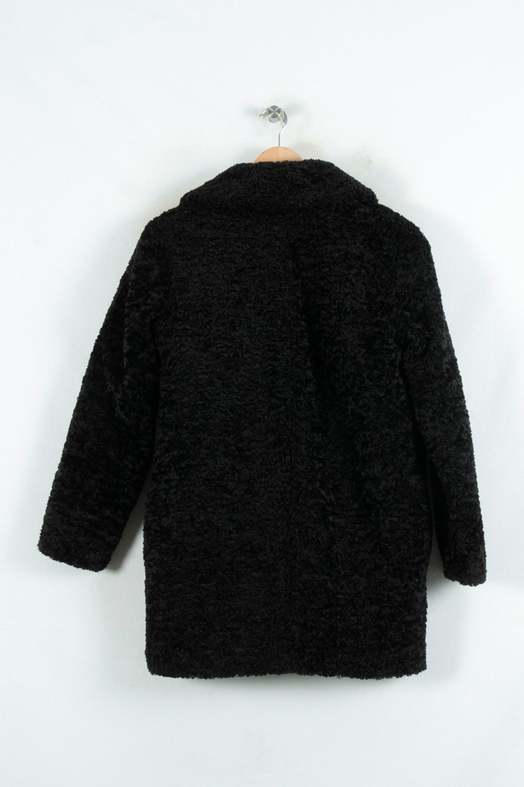 Manteau Bouclé Noir - Taille XS/34 de la marque Samsoe Samsoe | PARAD80449 - Vendu par Paradigme - Image 4