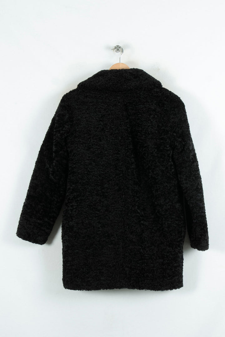 Manteau Bouclé Noir - Taille XS/34 de la marque Samsoe Samsoe | PARAD80449 - Vendu par Paradigme - Image 4