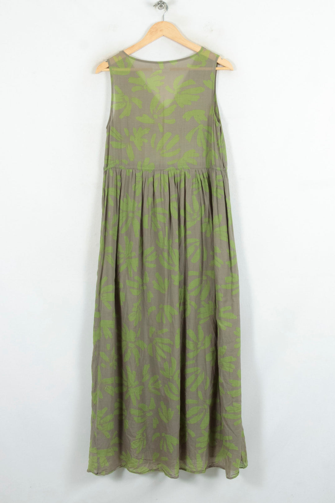 Robe Longue Grise et Verte - Taille S/36 de la marque Sud express | PARAD80454 - Vendu par Paradigme - Image 4