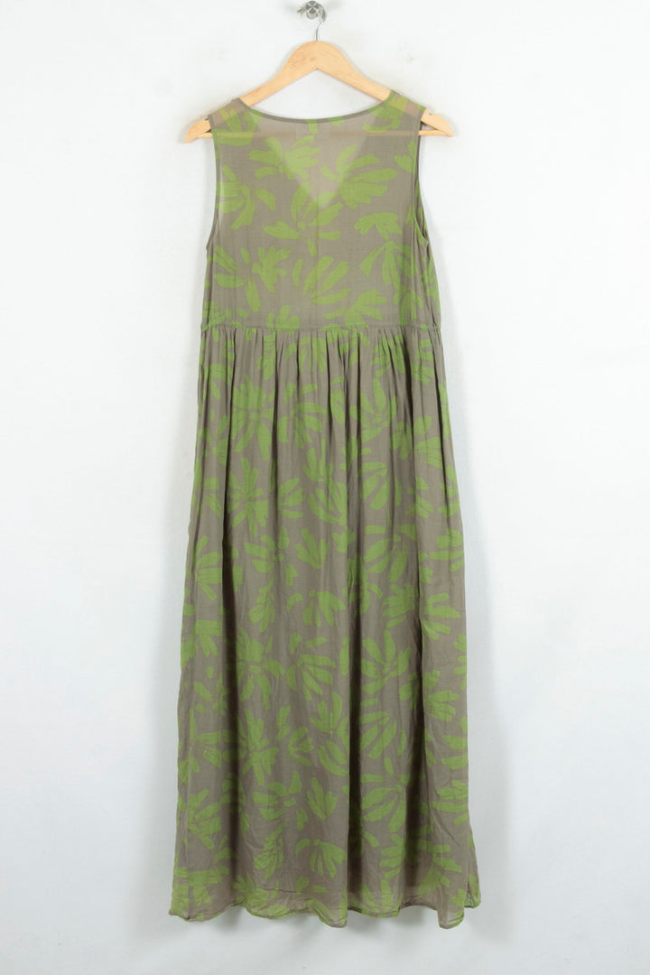 Robe Longue Grise et Verte - Taille S/36 de la marque Sud express | PARAD80454 - Vendu par Paradigme - Image 4