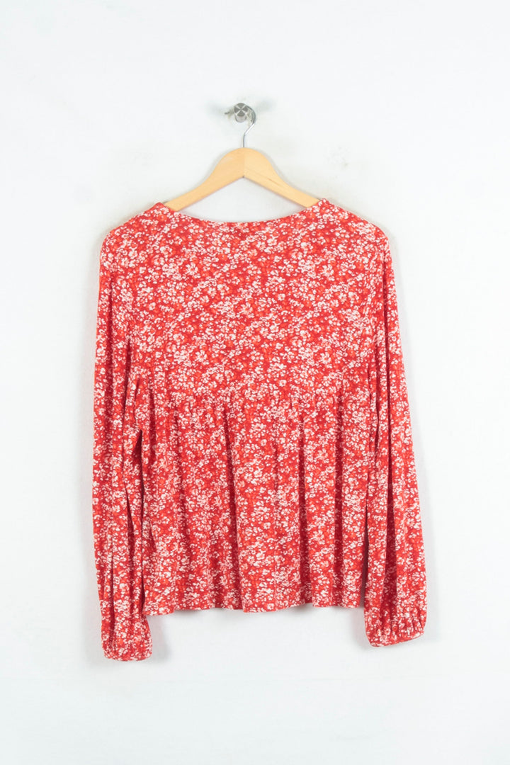 Blouse Rouge et Blanche - Taille S/36 de la marque Caroll | PARAD80455 - Vendu par Paradigme - Image 4